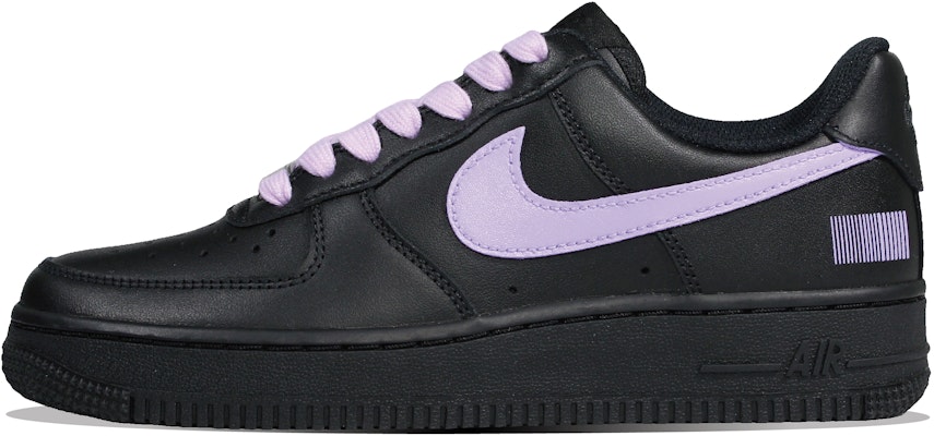 【客製球鞋】Nike Air Force 1 Low空軍一號 紫喜歡你 條形碼 多巴胺 簡約 低筒 板鞋 男女同款 黑約 Order 【客製球鞋】Nike Air Force 1 Low空軍一號 紫喜歡你 條形碼 多巴胺 簡約 低筒 板鞋 男女同款 黑約