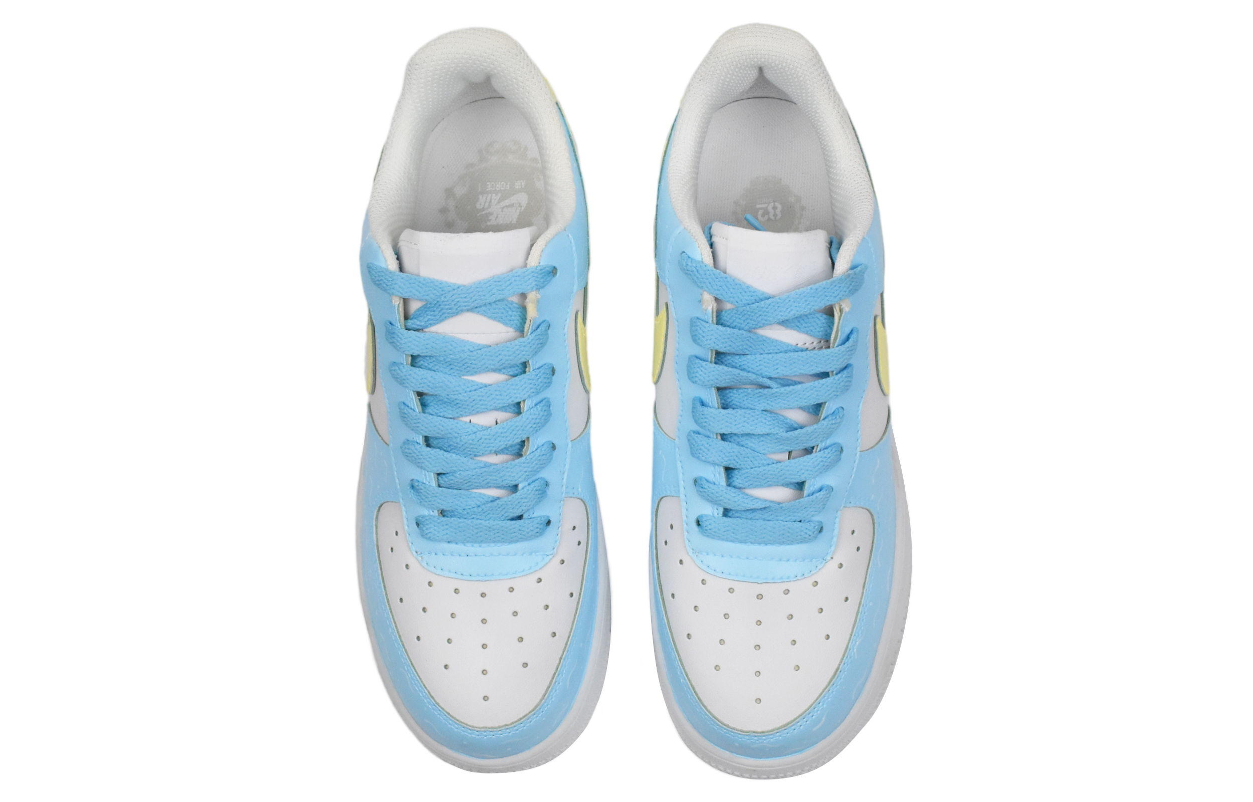 Shop [Nike Kasut] Nike Air Force 1 Rendah 'Beach Kitty Graffiti' CW2288-111(TeamD-男款海滩猫咪)