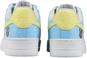 【訂製球鞋】Nike Air Force 1 Low 空軍一號 沙灘貓咪 手繪塗鴉 低幫 板鞋 男款 白藍黃 Purchase 【訂製球鞋】Nike Air Force 1 Low 空軍一號 沙灘貓咪 手繪塗鴉 低幫 板鞋 男款 白藍黃