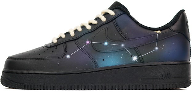 ナイキ AF1 ロー "北斗七星グラデ" (カスタム) CW2288-001(TeamThree-男款北斗七星黑紫) Buy ナイキ AF1 ロー "北斗七星グラデ" (カスタム) CW2288-001(TeamThree-男款北斗七星黑紫)