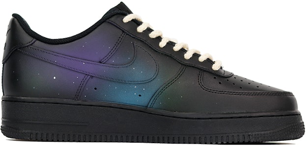 ナイキ AF1 ロー "北斗七星グラデ" (カスタム) CW2288-001(TeamThree-男款北斗七星黑紫) Order ナイキ AF1 ロー "北斗七星グラデ" (カスタム) CW2288-001(TeamThree-男款北斗七星黑紫)