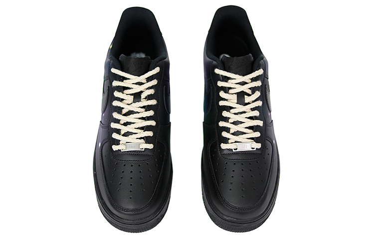 Shop ナイキ AF1 ロー "北斗七星グラデ" (カスタム) CW2288-001(TeamThree-男款北斗七星黑紫)