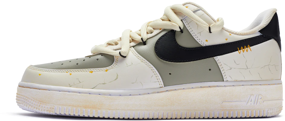 Zapatillas Nike Air Force 1 Low 'Beige-Negro Pintadas a Mano' DH2920-111(TeamR-女款病态编织) Buy Zapatillas Nike Air Force 1 Low 'Beige-Negro Pintadas a Mano' DH2920-111(TeamR-女款病态编织)