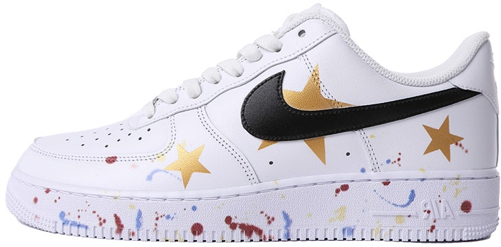 custom-shoes-nike-air-force-1-low-bethlehem-star-white