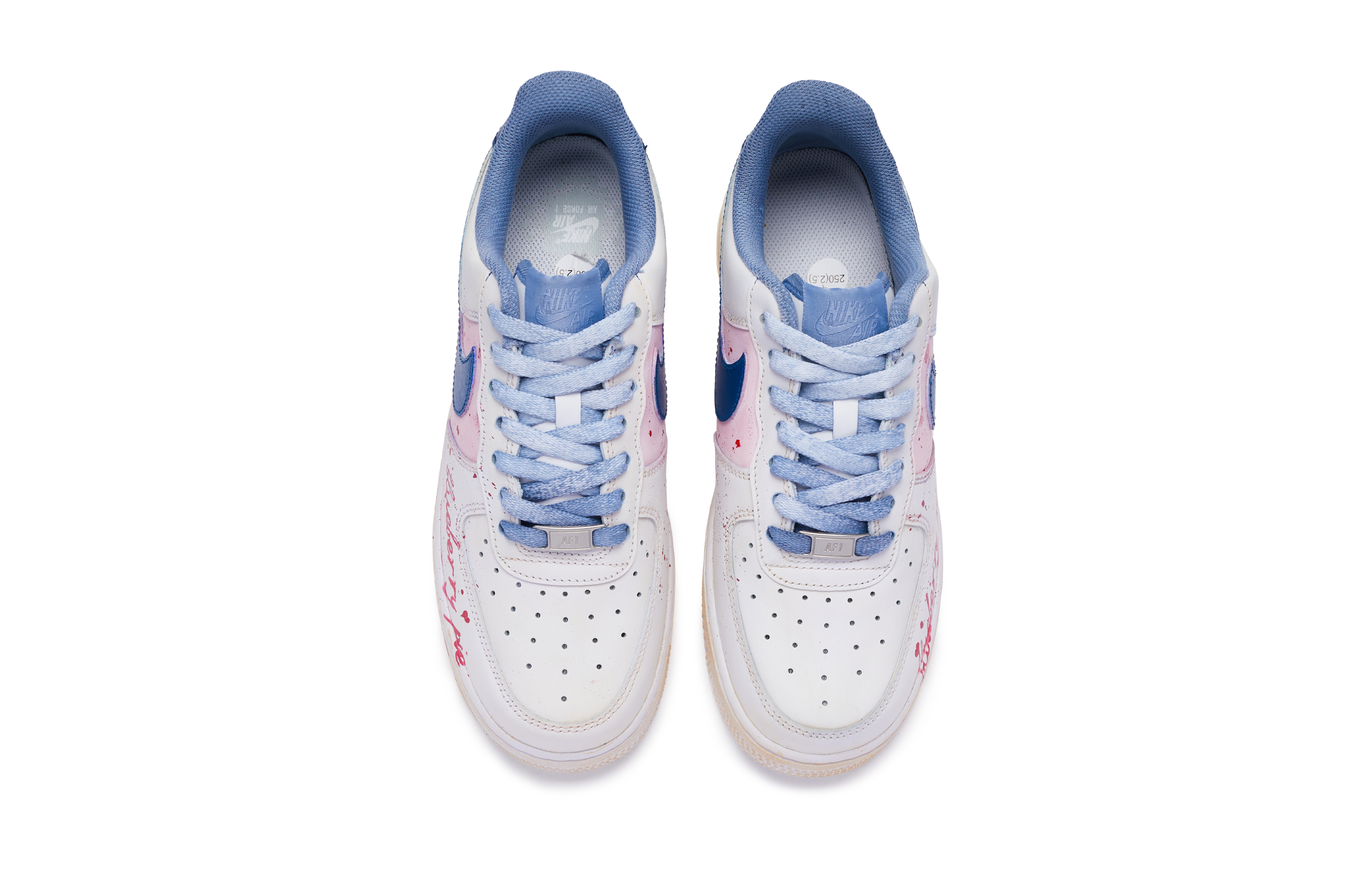 Shop Zapatillas Nike Air Force 1 Low 'BIGNIU Blueberry Pie' DH2920-111(TeamR-女款蓝莓派S-BOX)