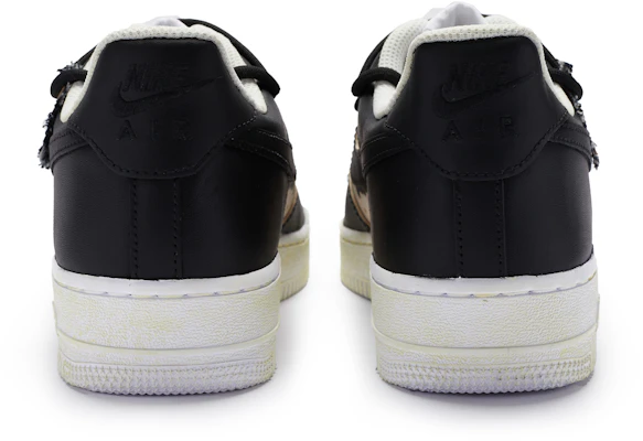 【訂製球鞋】 Nike Air Force 1 Low BIGNIU 日與夜 高街解構 手繪噴繪 低筒 運動鞋 GS 黑米 Details for 【訂製球鞋】 Nike Air Force 1 Low BIGNIU 日與夜 高街解構 手繪噴繪 低筒 運動鞋 GS 黑米