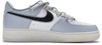 Order 【客製化球鞋】Nike Air Force 1 低筒 BIGNIU 硬朗 情緒 簡約 手繪噴繪 板鞋 GS 白灰