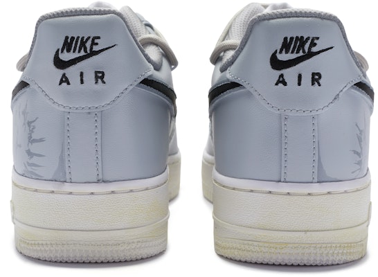 【客製化球鞋】Nike Air Force 1 低筒 BIGNIU 硬朗 情緒 簡約 手繪噴繪 板鞋 GS 白灰 Purchase 【客製化球鞋】Nike Air Force 1 低筒 BIGNIU 硬朗 情緒 簡約 手繪噴繪 板鞋 GS 白灰