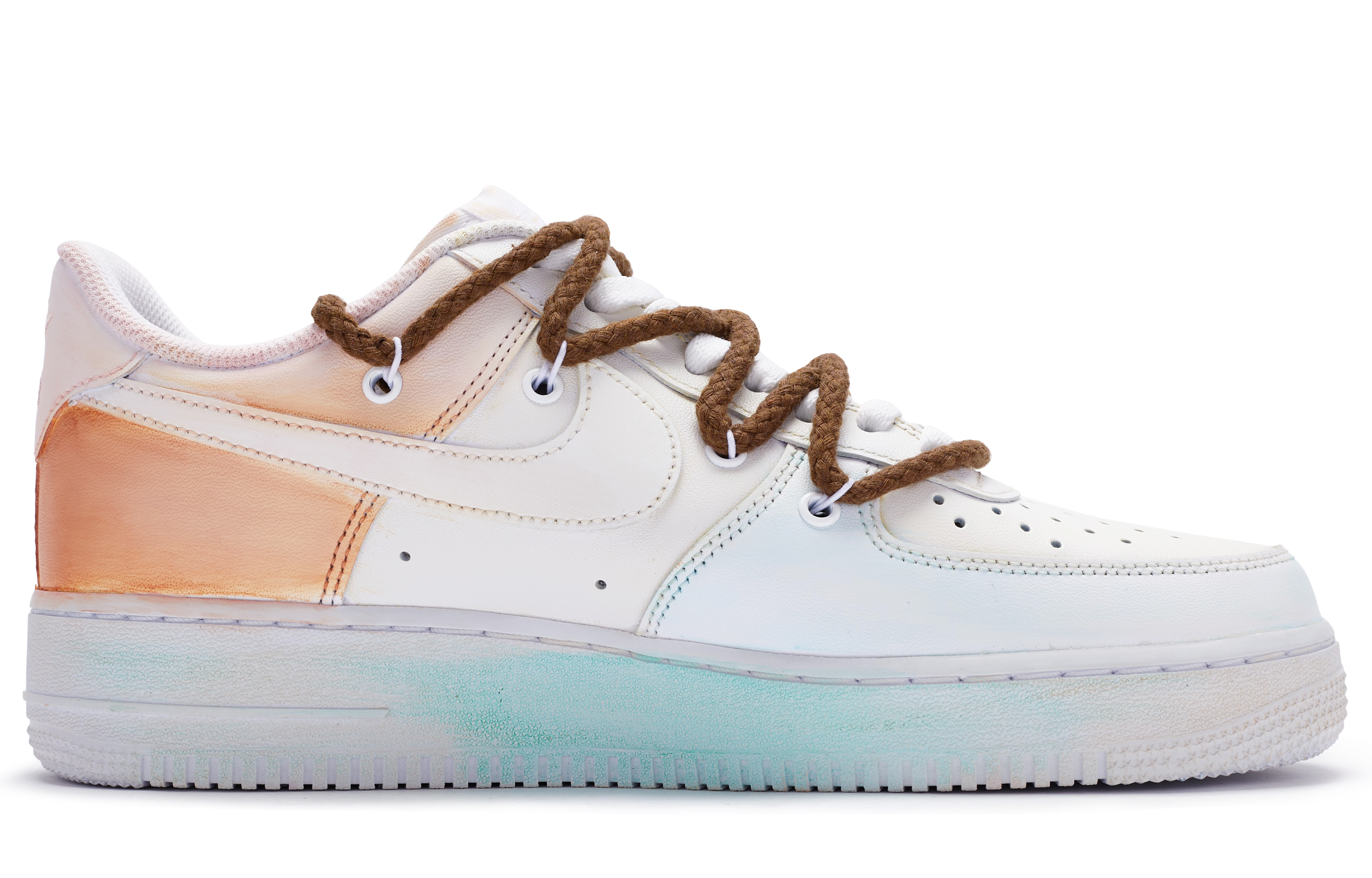 [Custom Shoes] Nike Air Force 1 Low 'BIGNIU Ocean Love' 圖 2