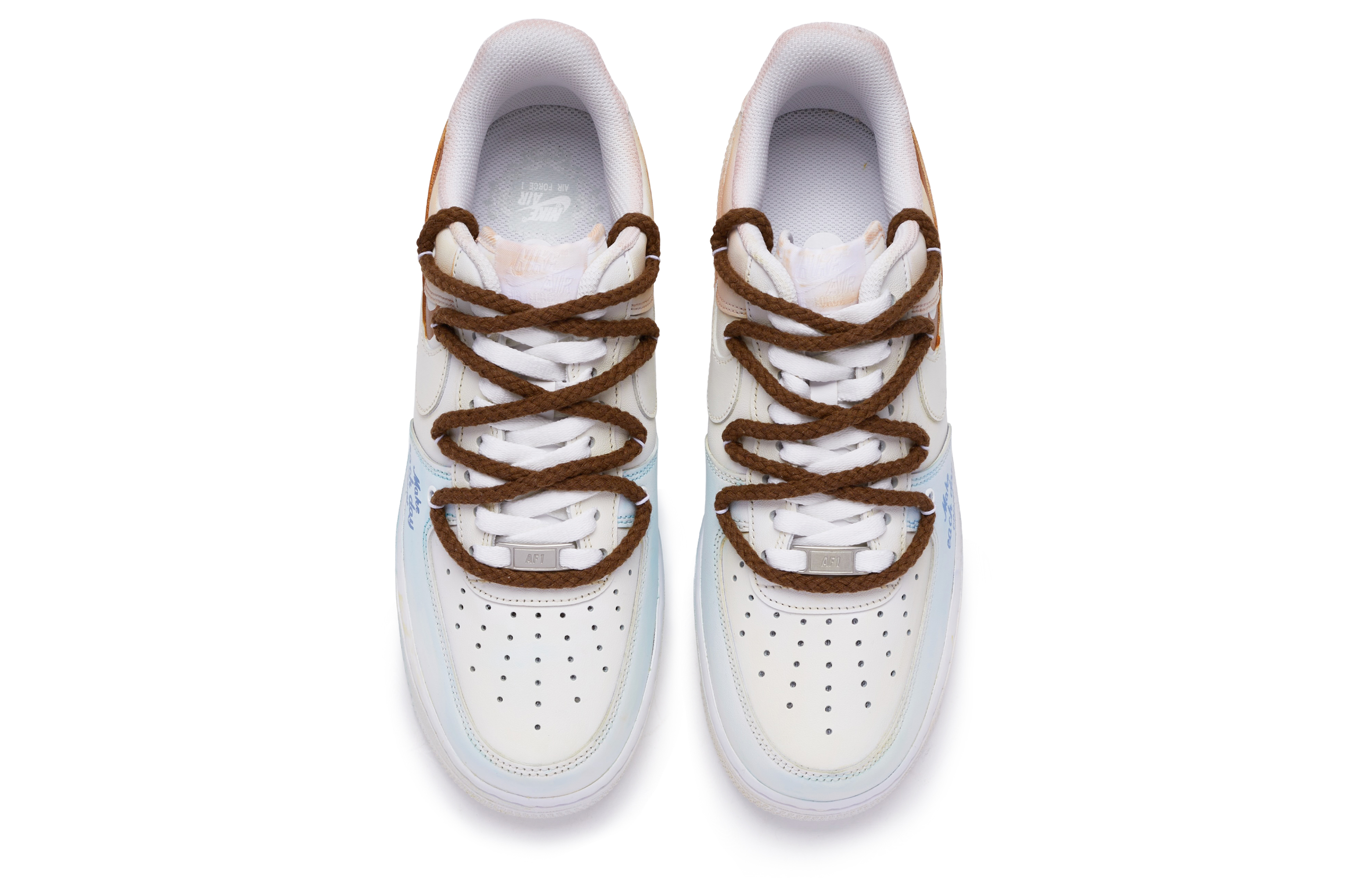 [Custom Shoes] Nike Air Force 1 Low 'BIGNIU Ocean Love' 圖 4