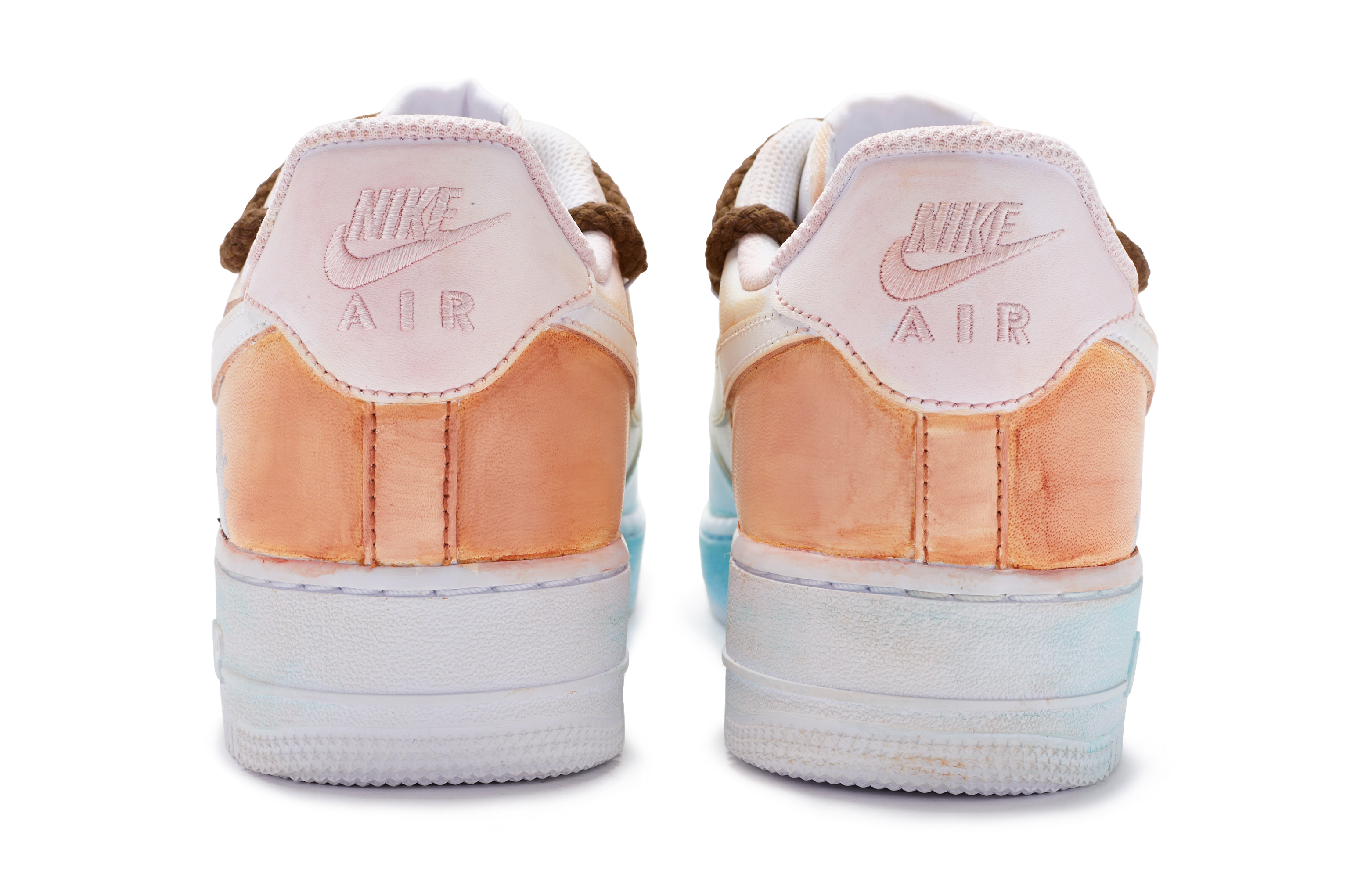 [Custom Shoes] Nike Air Force 1 Low 'BIGNIU Ocean Love' 圖 5