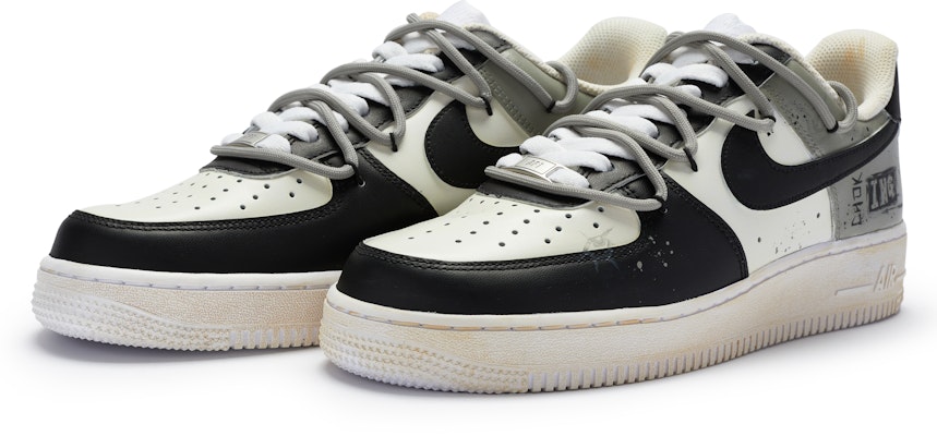 나이키 에어포스 1 로우 '빅뉴 무소음 검흰회' (Nike AF1 로우 '빅뉴 무소음' also works) CW2288-111(TeamR-男款无声缠绕) Lookbook 나이키 에어포스 1 로우 '빅뉴 무소음 검흰회' (Nike AF1 로우 '빅뉴 무소음' also works) CW2288-111(TeamR-男款无声缠绕)