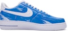 Order Zapatillas Nike Air Force 1 Low 'BIGNIU Storm Pintadas a Mano Blanco Azul' CW2288-111(TeamR-男款流川风暴)
