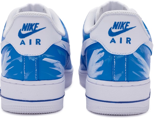 Zapatillas Nike Air Force 1 Low 'BIGNIU Storm Pintadas a Mano Blanco Azul' CW2288-111(TeamR-男款流川风暴) Shop Zapatillas Nike Air Force 1 Low 'BIGNIU Storm Pintadas a Mano Blanco Azul' CW2288-111(TeamR-男款流川风暴)