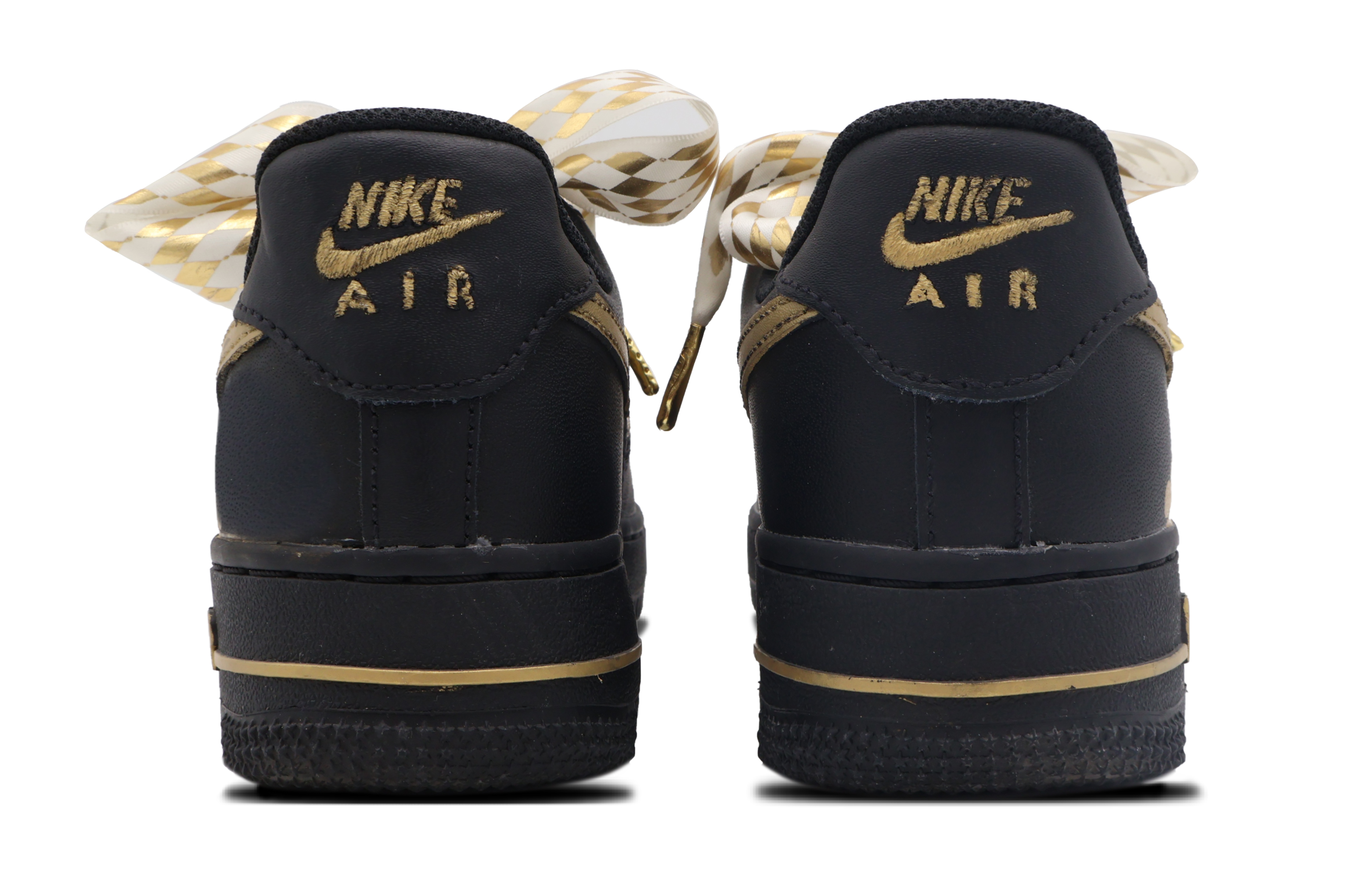 Shop 나이키 에어포스 1 로우 '블랙' (커스텀) CW2288-001(Team53-男款野蛮生长)