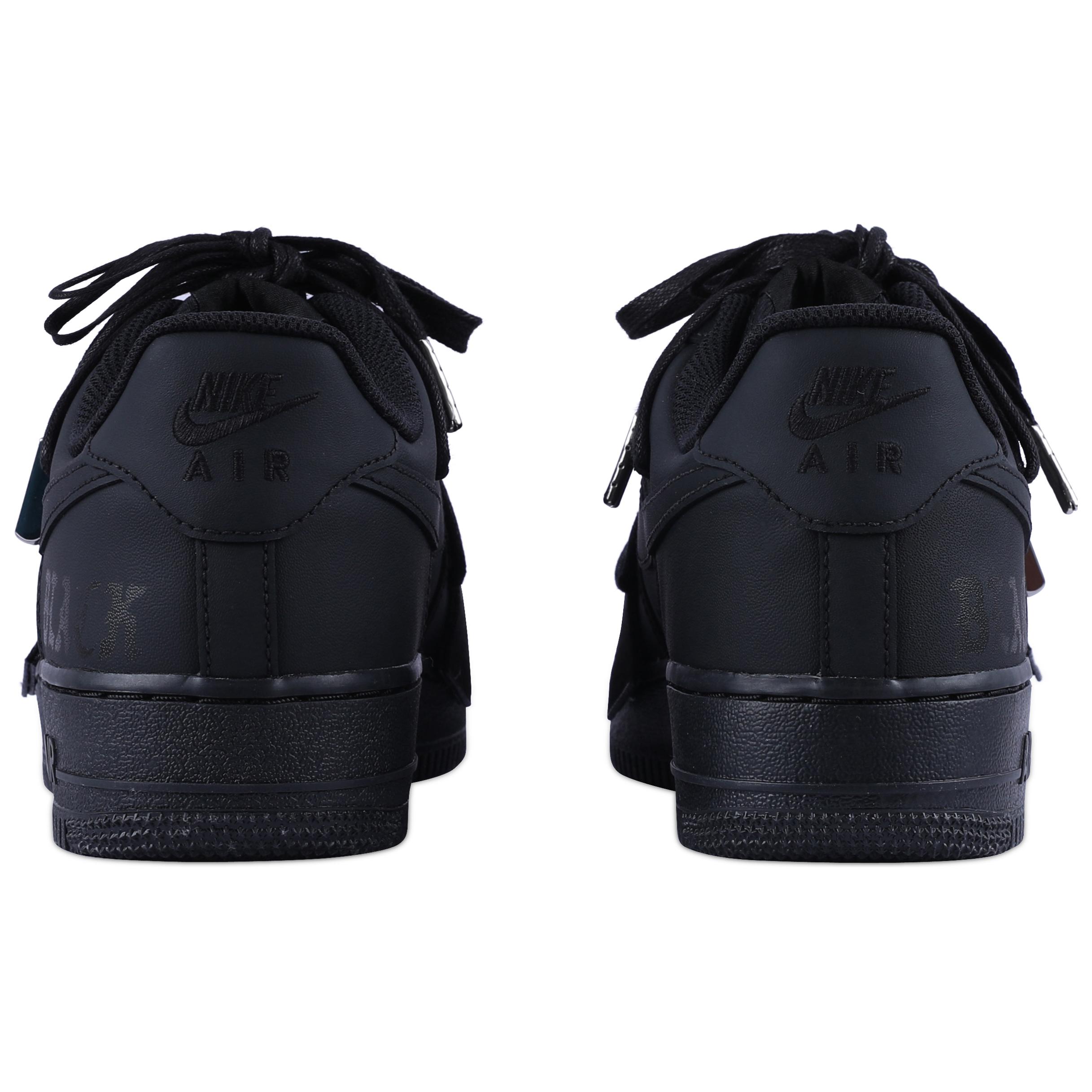 Shop [Zapatos Personalizados] Nike Air Force 1 Low 'Negro Darkside' CW2288-001(Team55-哑光纯黑叁S-BOX)