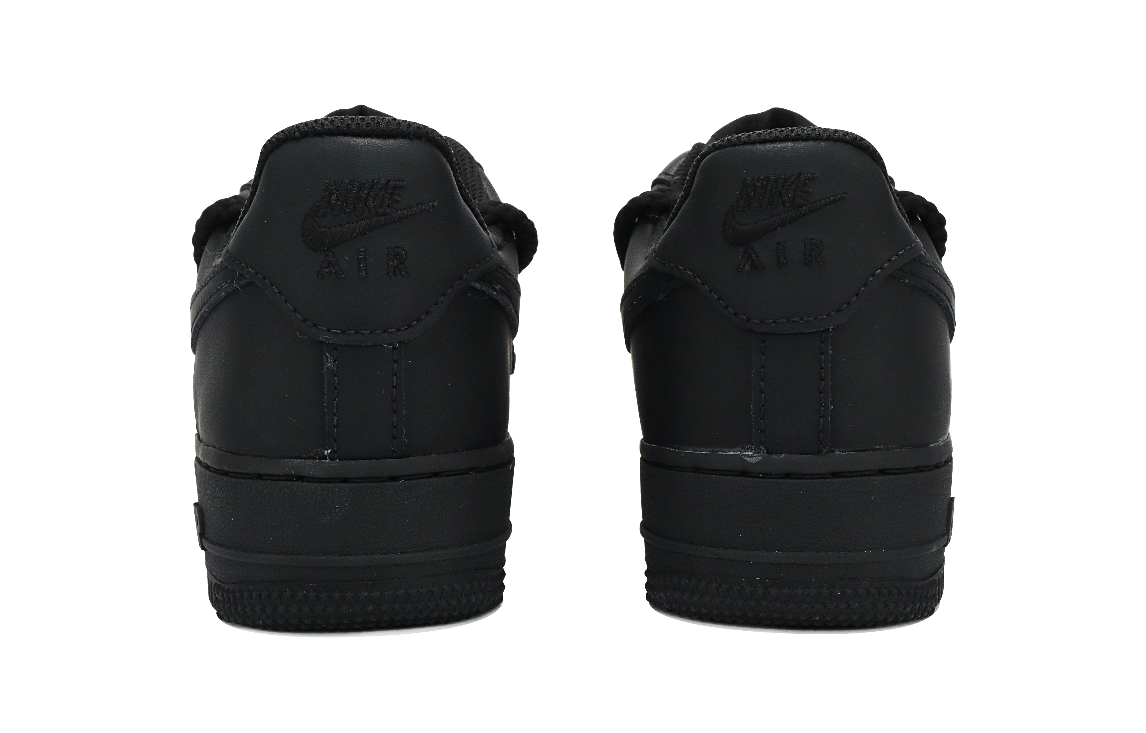 Shop カスタム Nike Air Force 1 Low "黒ダースベイダー" CW2288-001(TeamTen-男款麻绳炭黑QD)
