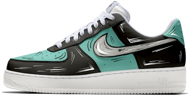 Nike Air Force 1 "Diamante Negro - Manga" CW2288-111(TeamB-二次元漫画风黑钻石黑绿银) Buy Nike Air Force 1 "Diamante Negro - Manga" CW2288-111(TeamB-二次元漫画风黑钻石黑绿银)