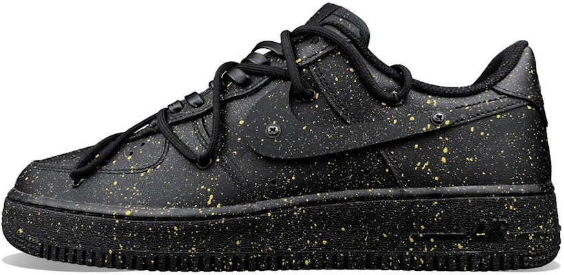 나이키 에어포스 1 로우 '블랙 골드 그라피티' (커스텀) CW2288-001(Team50-AF1金点泼墨) Buy 나이키 에어포스 1 로우 '블랙 골드 그라피티' (커스텀) CW2288-001(Team50-AF1金点泼墨)