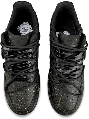 나이키 에어포스 1 로우 '블랙 골드 그라피티' (커스텀) CW2288-001(Team50-AF1金点泼墨) Shop 나이키 에어포스 1 로우 '블랙 골드 그라피티' (커스텀) CW2288-001(Team50-AF1金点泼墨)