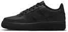 Sizing 【定制球鞋】 Nike Air Force 1 Low LE 空軍一號 鎏金布貼 銘牌 國風 低幫 板鞋 GS 黑武士