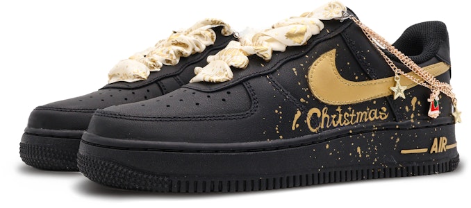 カスタム Nike Air Force 1 Low "黒騎士" CW2288-001(Team37-男款黑骑士) Lookbook カスタム Nike Air Force 1 Low "黒騎士" CW2288-001(Team37-男款黑骑士)