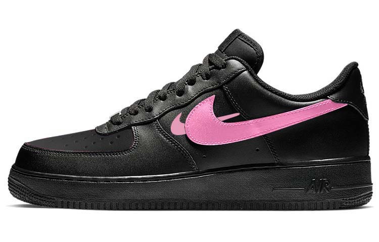 [Custom Shoes] Nike Air Force 1 Low 'Black Pink'