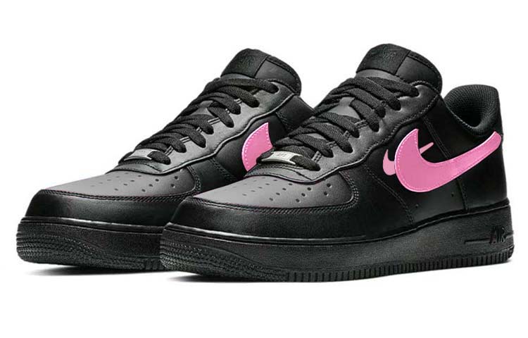 [Custom Shoes] Nike Air Force 1 Low 'Black Pink' 圖 3