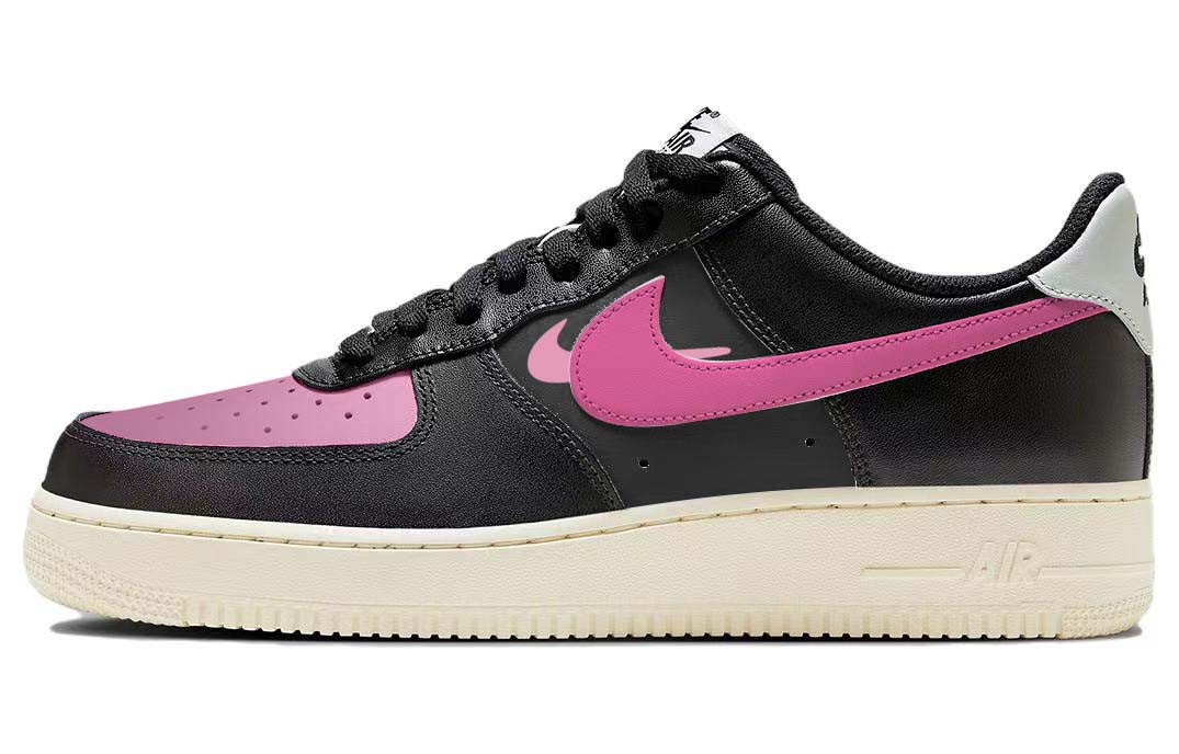 Buy 【カスタムシューズ】Nike Air Force 1 Low 'ブラックピンクスウッシュ' FQ6848-101-450432 FQ6848-101-450432