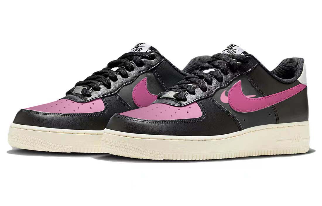 Lookbook 【カスタムシューズ】Nike Air Force 1 Low 'ブラックピンクスウッシュ' FQ6848-101-450432 FQ6848-101-450432