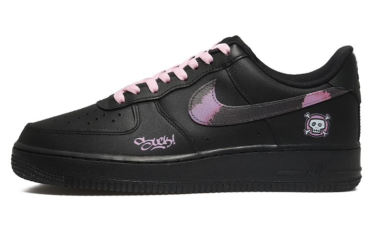 Buy カスタム エアフォース1 '黒海賊戦士' (カスタム AF1 '黒海賊') CW2288-001(Team10-粉墨)