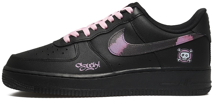 custom-shoes-nike-air-force-1-low-black-pirate-warrior