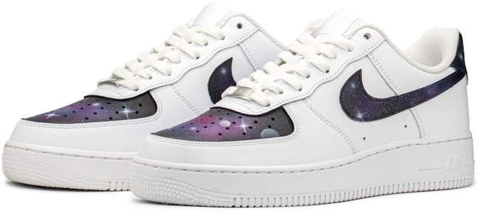 나이키 에어포스 1 로우 '블랙 퍼플 갤럭시' (커스텀) CW2288-111(TeamA-AF男紫星空S-BOX) Lookbook 나이키 에어포스 1 로우 '블랙 퍼플 갤럭시' (커스텀) CW2288-111(TeamA-AF男紫星空S-BOX)