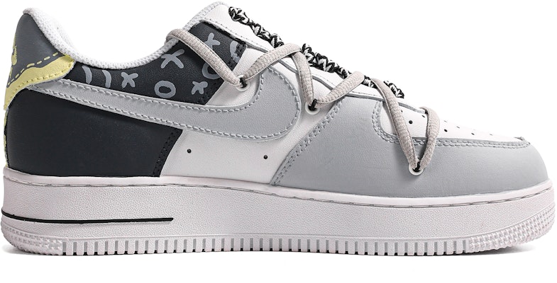 【客製化球鞋】Nike Air Force 1 Low 07 特殊鞋盒 黑色電台 低筒 板鞋 男款 灰黑 Order 【客製化球鞋】Nike Air Force 1 Low 07 特殊鞋盒 黑色電台 低筒 板鞋 男款 灰黑