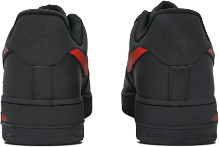 カスタムAF1 ロー "黒赤スウッシュ" CW2288-001(Teamone-AF1碎钩) Shop カスタムAF1 ロー "黒赤スウッシュ" CW2288-001(Teamone-AF1碎钩)