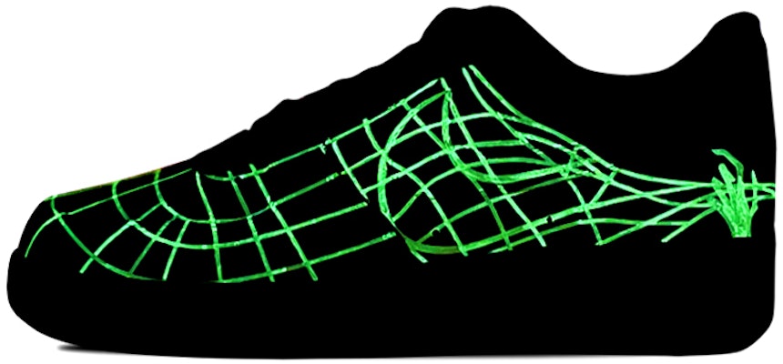 【カスタムシューズ】ナイキ AF1ロー 'ブラック侍 暗闇で光るスカルミステリー' CW2288-001(Team-叁男女款手绘喷绘通灵夜光) Buy 【カスタムシューズ】ナイキ AF1ロー 'ブラック侍 暗闇で光るスカルミステリー' CW2288-001(Team-叁男女款手绘喷绘通灵夜光)