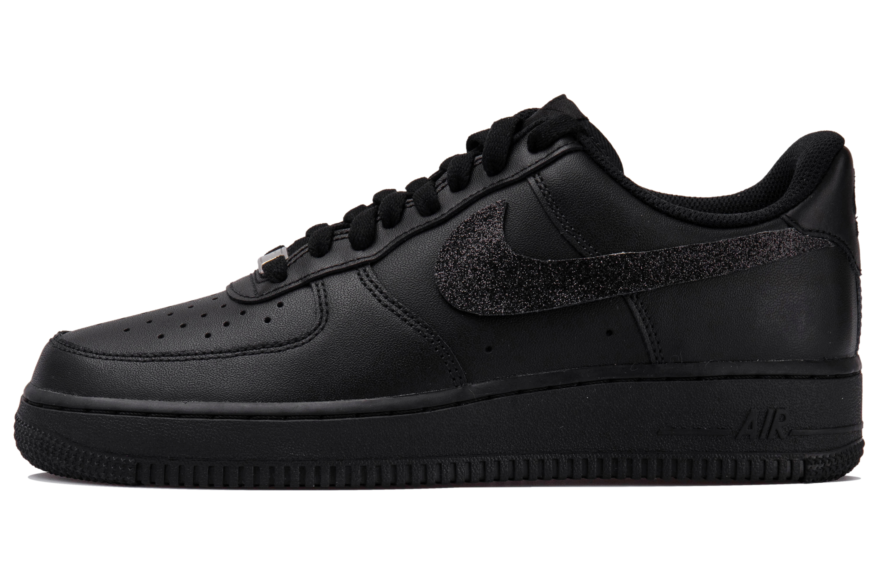 Order [Kasut Custom] Nike Air Force 1 Low 'Samurai Hitam Starman' CW2288-001（Team拾玖-黑满天星男S-BOX）