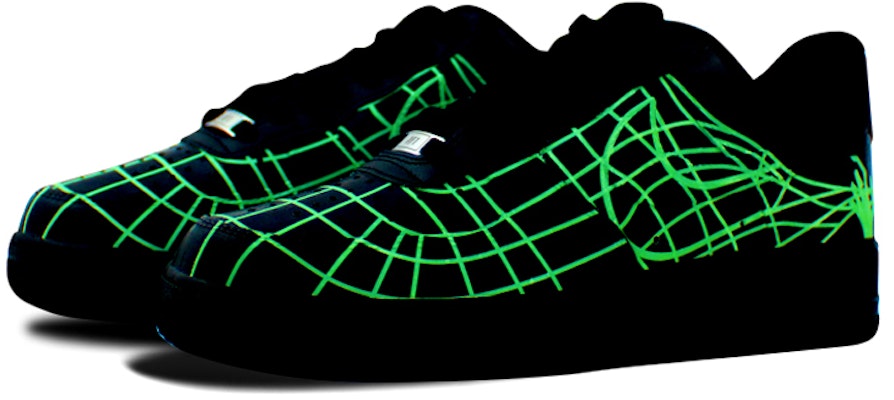 【カスタムシューズ】ナイキ AF1ロー 'ブラック侍 暗闇で光るスカルミステリー' CW2288-001(Team-叁男女款手绘喷绘通灵夜光) Lookbook 【カスタムシューズ】ナイキ AF1ロー 'ブラック侍 暗闇で光るスカルミステリー' CW2288-001(Team-叁男女款手绘喷绘通灵夜光)