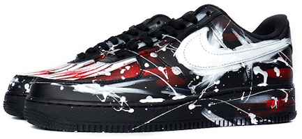 【カスタムシューズ】ナイキ エア フォース 1 ロー「ブラックサムライ」 CW2288-001(Team拾柒-男款漫威毒液蜘蛛红黑) Lookbook 【カスタムシューズ】ナイキ エア フォース 1 ロー「ブラックサムライ」 CW2288-001(Team拾柒-男款漫威毒液蜘蛛红黑)