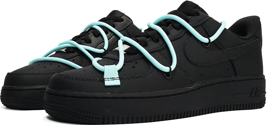 【客製化球鞋】Nike Air Force 1 Low 07 解構風 黑武士 低筒 板鞋 男款 黑色 Lookbook 【客製化球鞋】Nike Air Force 1 Low 07 解構風 黑武士 低筒 板鞋 男款 黑色