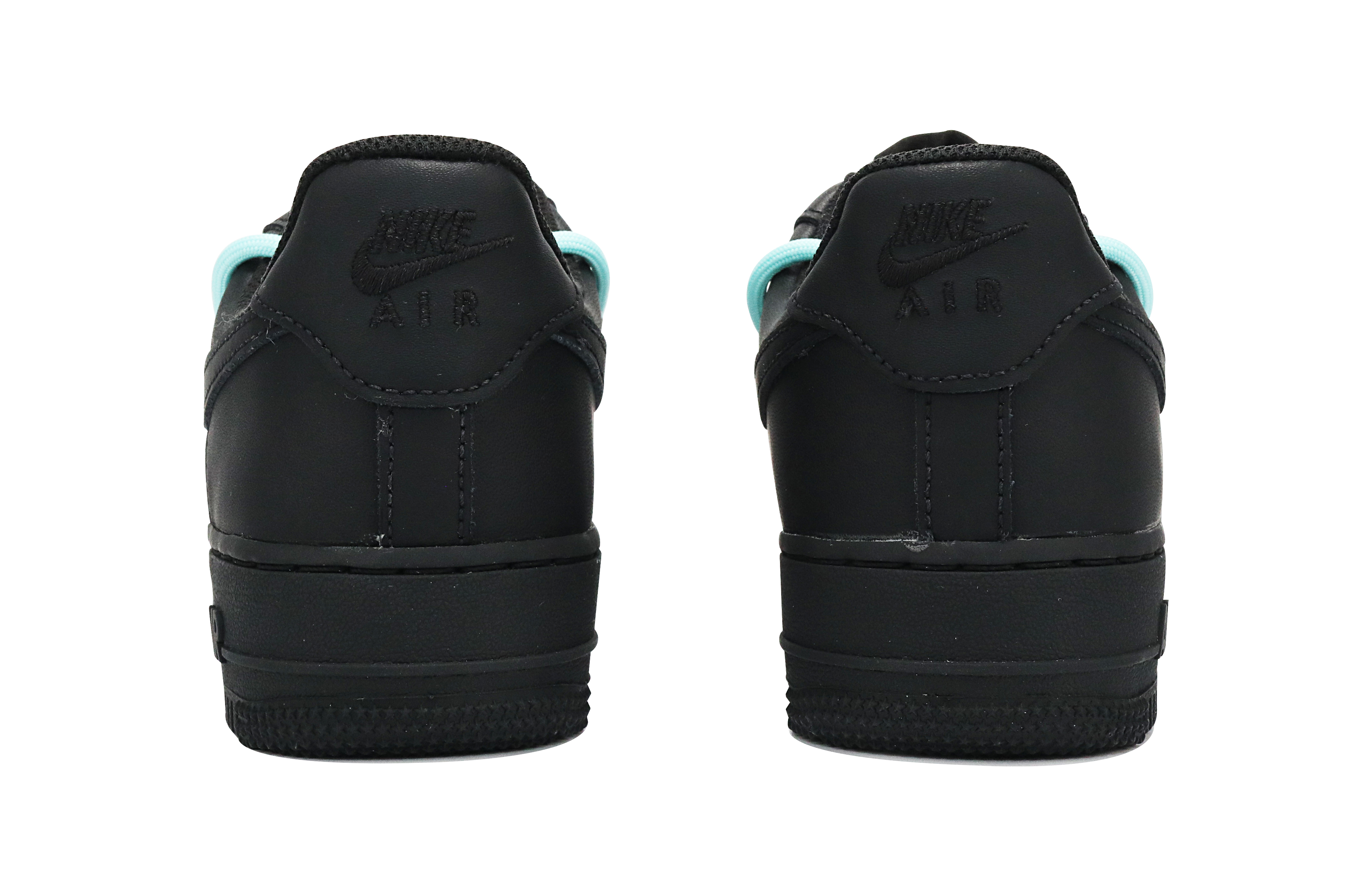 Shop 【客製化球鞋】Nike Air Force 1 Low 07 解構風 黑武士 低筒 板鞋 男款 黑色