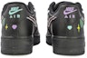 Shop 나이키 에어포스 1 '블랙 사무라이 발렌타인' (커스텀) CW2288-001(TeamM-男款涂鸦亚比彩黑)