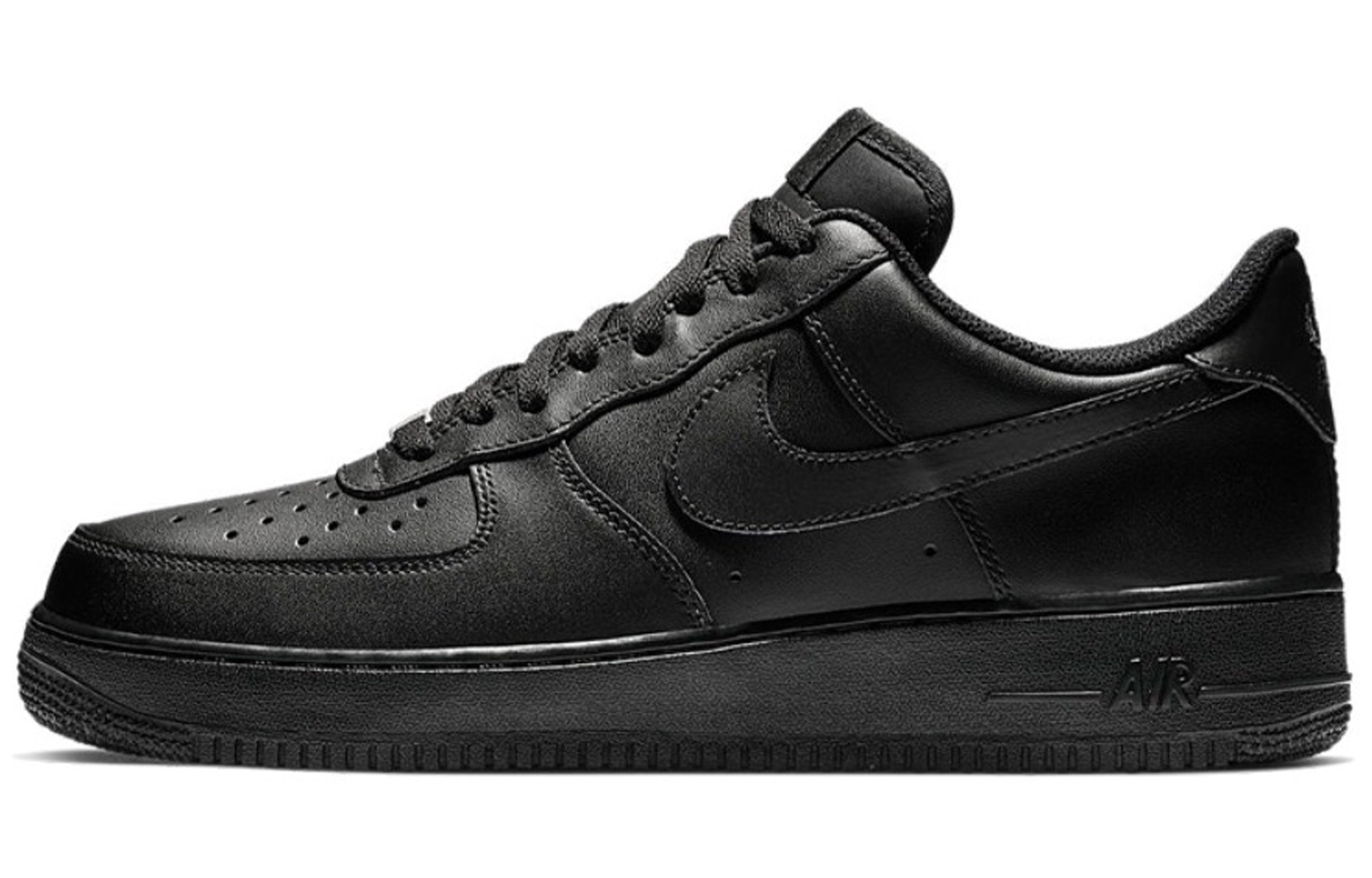 Details for 【客製化球鞋】Nike Air Force 1 Low 07 解構風 黑武士 低筒 板鞋 男款 黑色