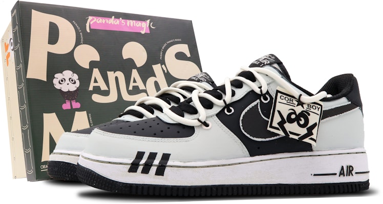 【客製球鞋】 Nike Air Force 1 Low 黑桃契約 retrro 獨特 塗鴉 簡約 百搭 低筒 板鞋 男款 黑白 Buy 【客製球鞋】 Nike Air Force 1 Low 黑桃契約 retrro 獨特 塗鴉 簡約 百搭 低筒 板鞋 男款 黑白