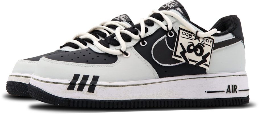 【客製球鞋】 Nike Air Force 1 Low 黑桃契約 retrro 獨特 塗鴉 簡約 百搭 低筒 板鞋 男款 黑白 Shop 【客製球鞋】 Nike Air Force 1 Low 黑桃契約 retrro 獨特 塗鴉 簡約 百搭 低筒 板鞋 男款 黑白