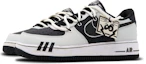 Shop 【客製球鞋】 Nike Air Force 1 Low 黑桃契約 retrro 獨特 塗鴉 簡約 百搭 低筒 板鞋 男款 黑白