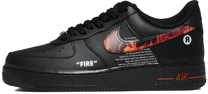 custom-shoes-nike-air-force-1-low-black-warrior-flames