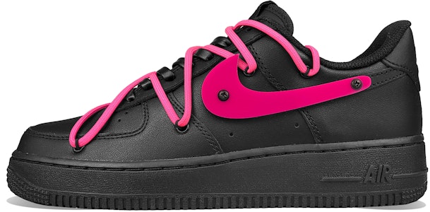 나이키 에어포스 1 로우 '블랙 워리어 블랙 핑크' (커스텀) CW2288-001(Team50-玫红钩子男QD) Buy 나이키 에어포스 1 로우 '블랙 워리어 블랙 핑크' (커스텀) CW2288-001(Team50-玫红钩子男QD)