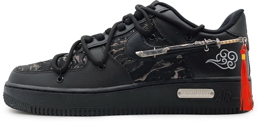 【カスタムシューズ】ナイキ エア フォース 1 ロー 'ブラックウォーリア' CW2288-001(Team16-鎏金佩剑2.0) Buy 【カスタムシューズ】ナイキ エア フォース 1 ロー 'ブラックウォーリア' CW2288-001(Team16-鎏金佩剑2.0)