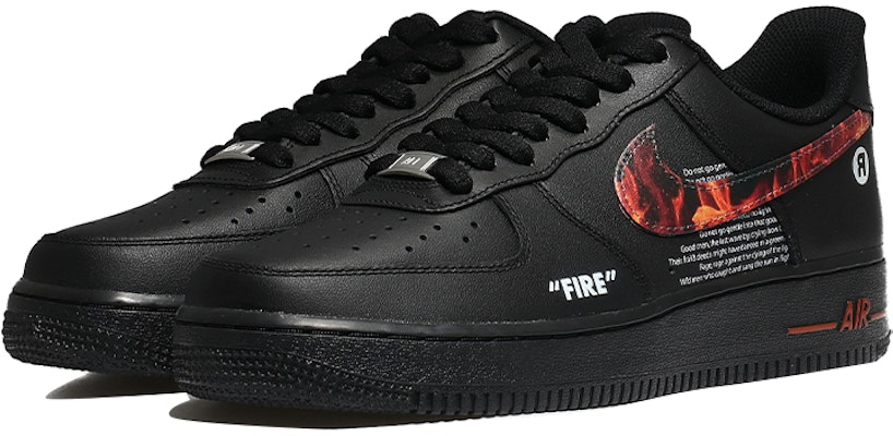 カスタム AF1 ロー "黒炎の戦士" (Kasutamu AF1 Rō "Kokuen no Senshi") CW2288-001(Team10-黑暗火焰) Lookbook カスタム AF1 ロー "黒炎の戦士" (Kasutamu AF1 Rō "Kokuen no Senshi") CW2288-001(Team10-黑暗火焰)